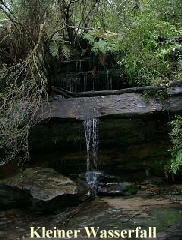 Kleiner Wasserfall